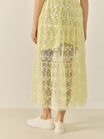 Bianco Lucci Sukně – žlutá