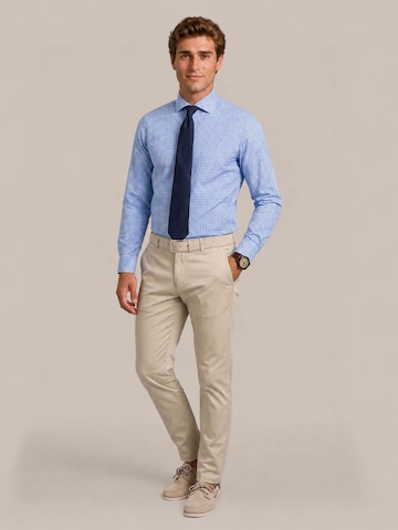 Steppin' out Regular fit Button Up Shirt in Blue