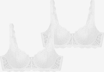 TRIUMPH Bügel-BH ' Amourette 300 ' in Weiß: Vorderseite