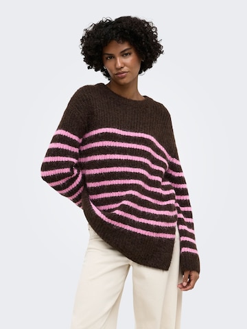 ONLY Pullover 'ONLMAGGIE' i brun: forside