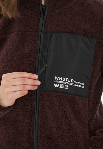 Whistler Athletic fleece jacket 'Sprocket' in Brown