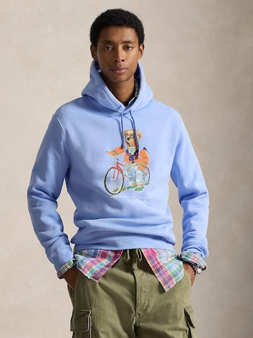 Polo Ralph Lauren Sweatshirt 'SEASONAL' i blå: forside