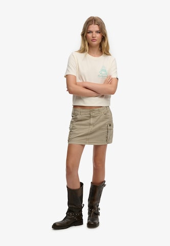 T-shirt 'Roadside Trade' Superdry & Co en blanc