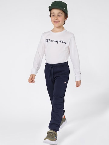 Champion Authentic Athletic Apparel Zúžený Kalhoty – modrá