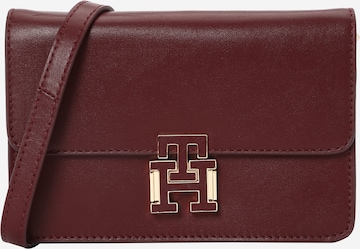 Borsa a tracolla di TOMMY HILFIGER in rosso: frontale