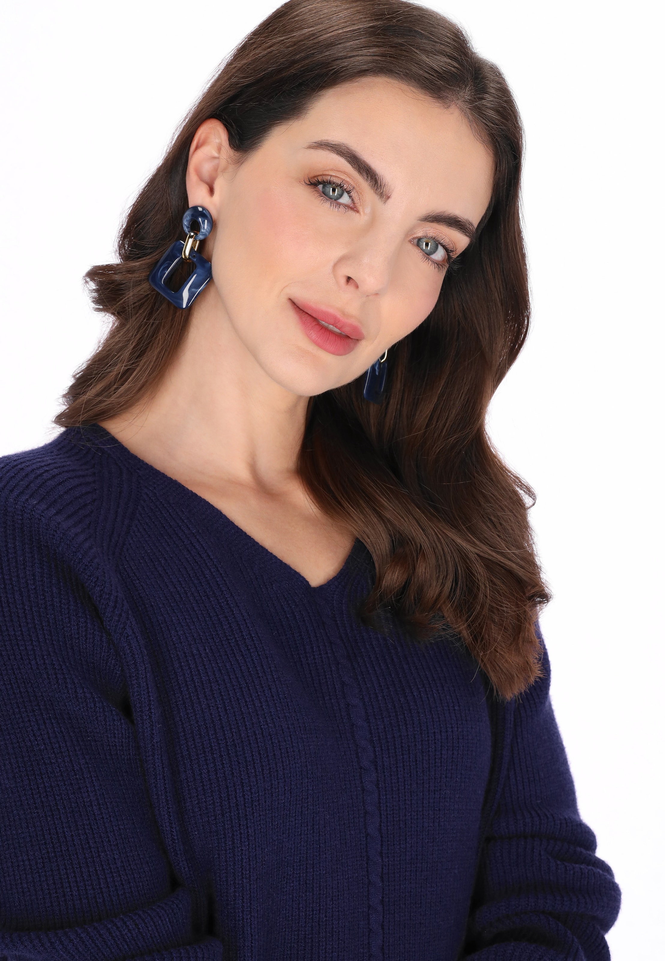 Pull-over FELIPA en bleu