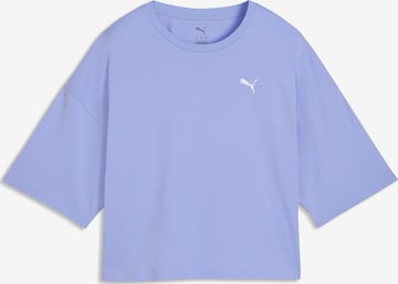 PUMA T-Shirt 'Wardrobe Ess' in Lila: Vorderseite