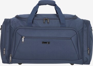 D&N Travel Bag in Blue: front