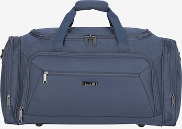 D&N Travel Bag in Blue: front