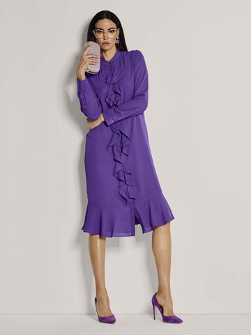 MADELEINE Blousejurk in Lila