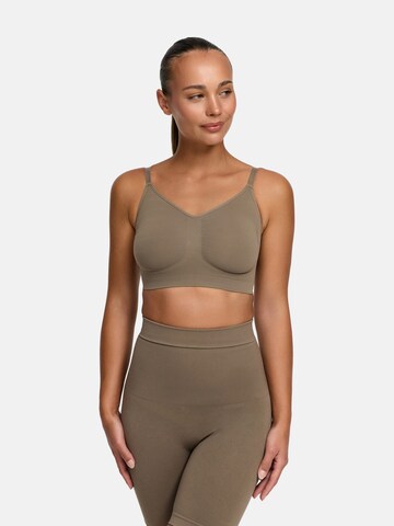 cfab (formerly creamy fabrics) Shapingbroek 'High Waisted Shaping Shorts' in Grijs