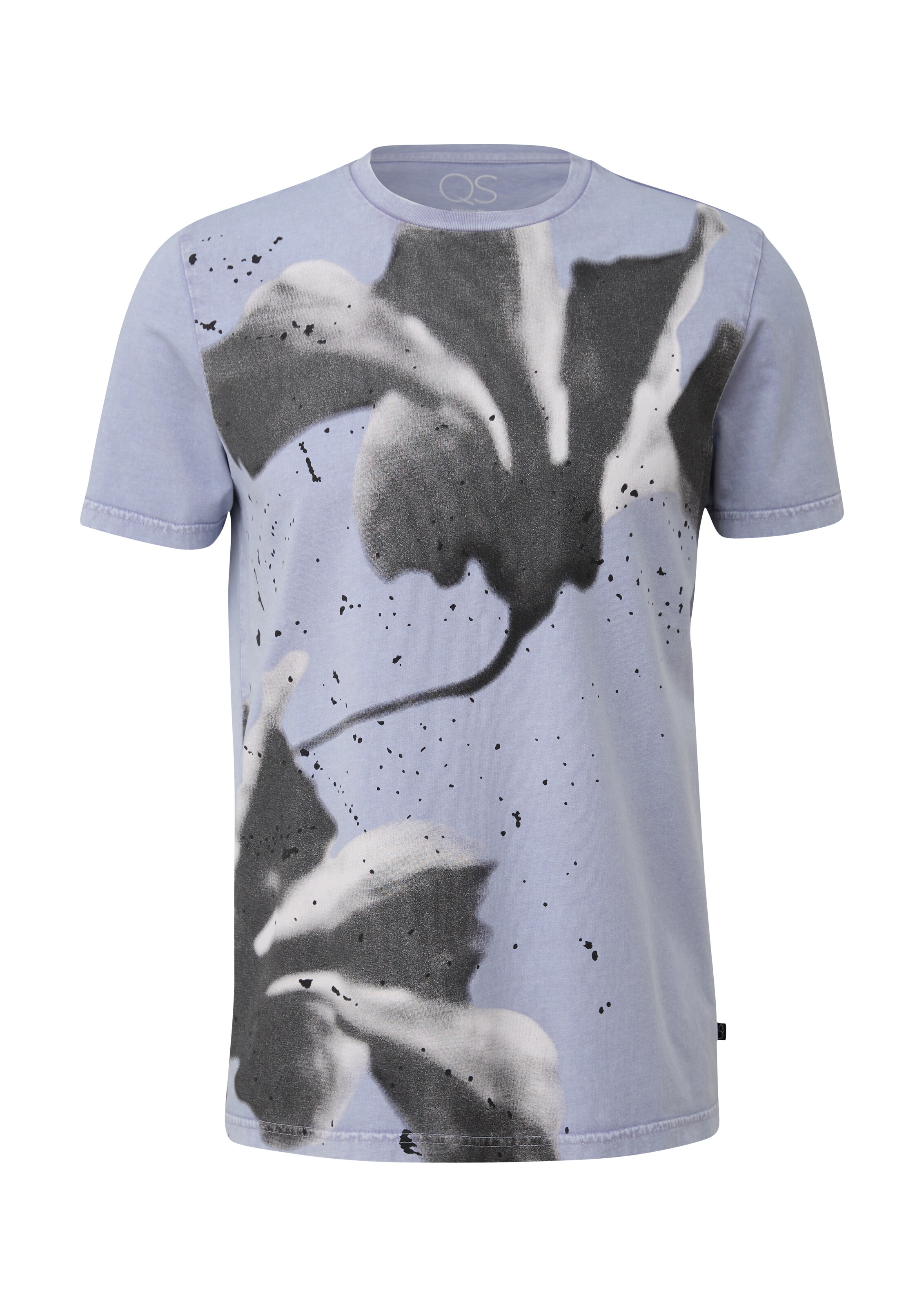 QS - Camisa em roxo: frente