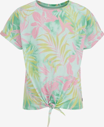 T-Shirt WE Fashion en mélange de couleurs : devant