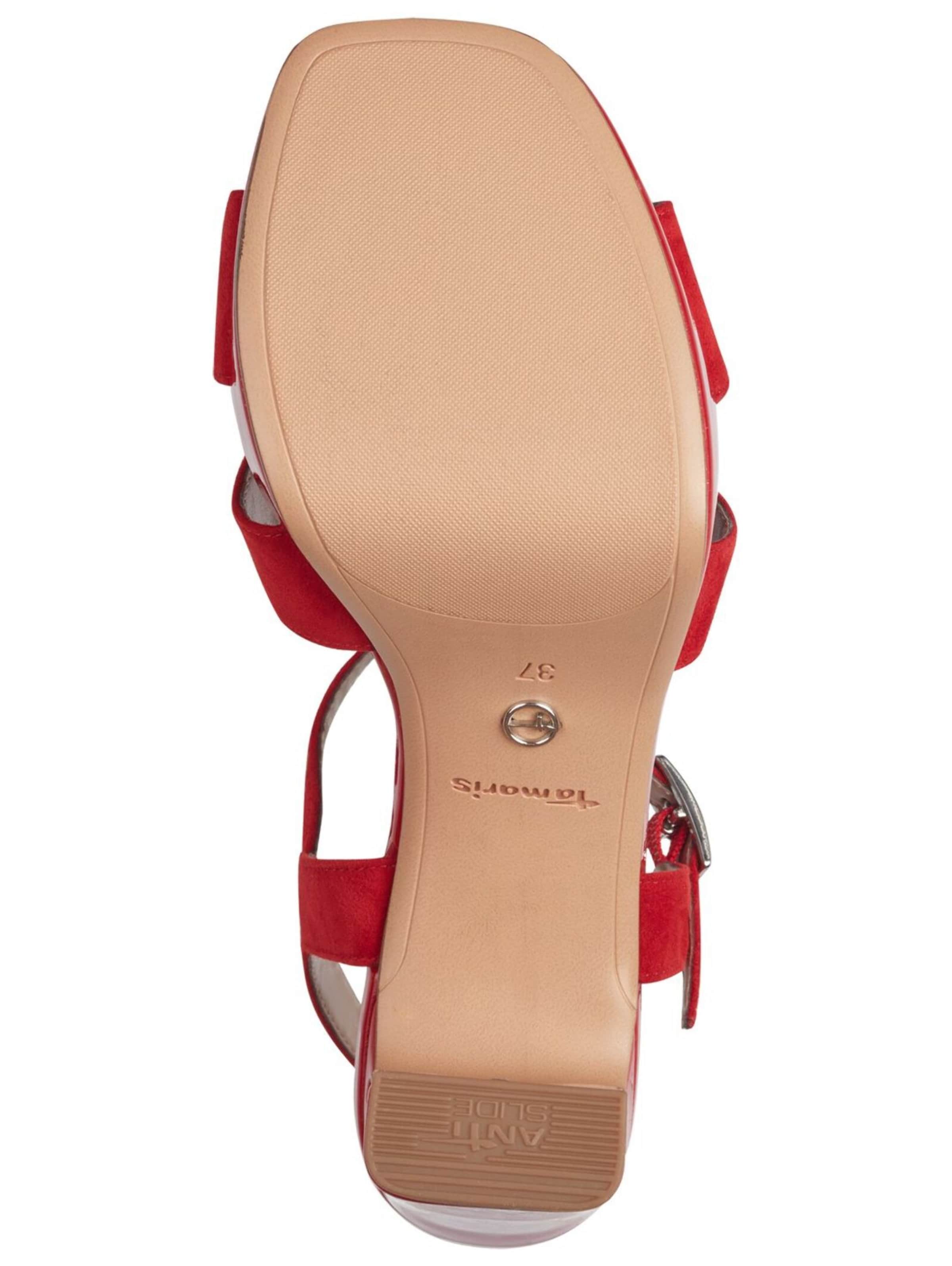 Tamaris Sandale in Rot