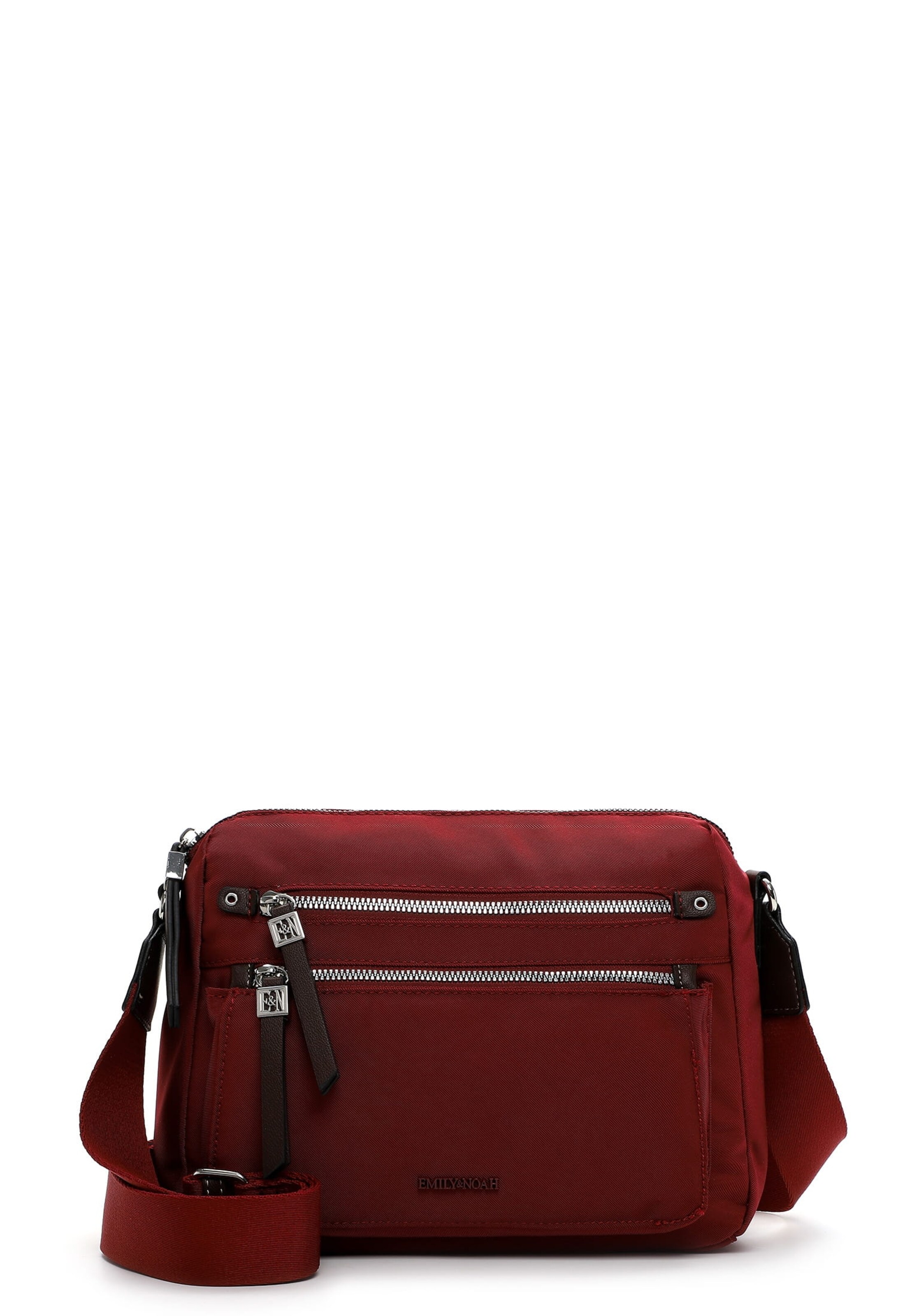 Emily & Noah Crossbody Bag in Red: front