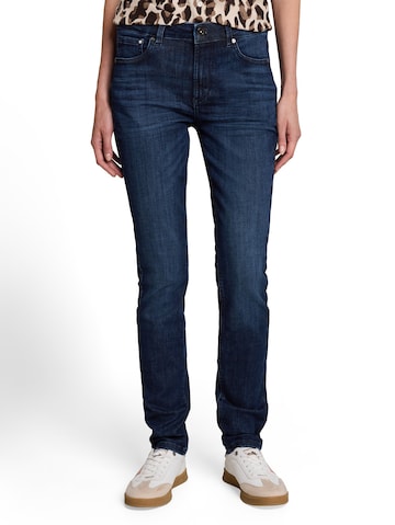 TOM TAILOR - Slimfit Vaquero 'EDDA' en azul: frente