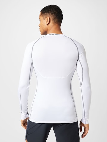 NIKE - Regular Fit Camisa funcionais 'Pro Cool' em branco