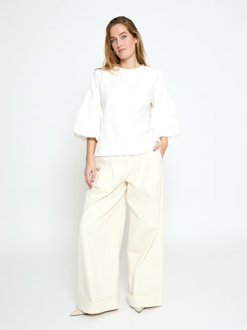 Haut 'Andrea' minus en blanc