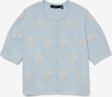 VERO MODA - Cárdigan 'VMDOFFY INTARSIA' en azul: frente