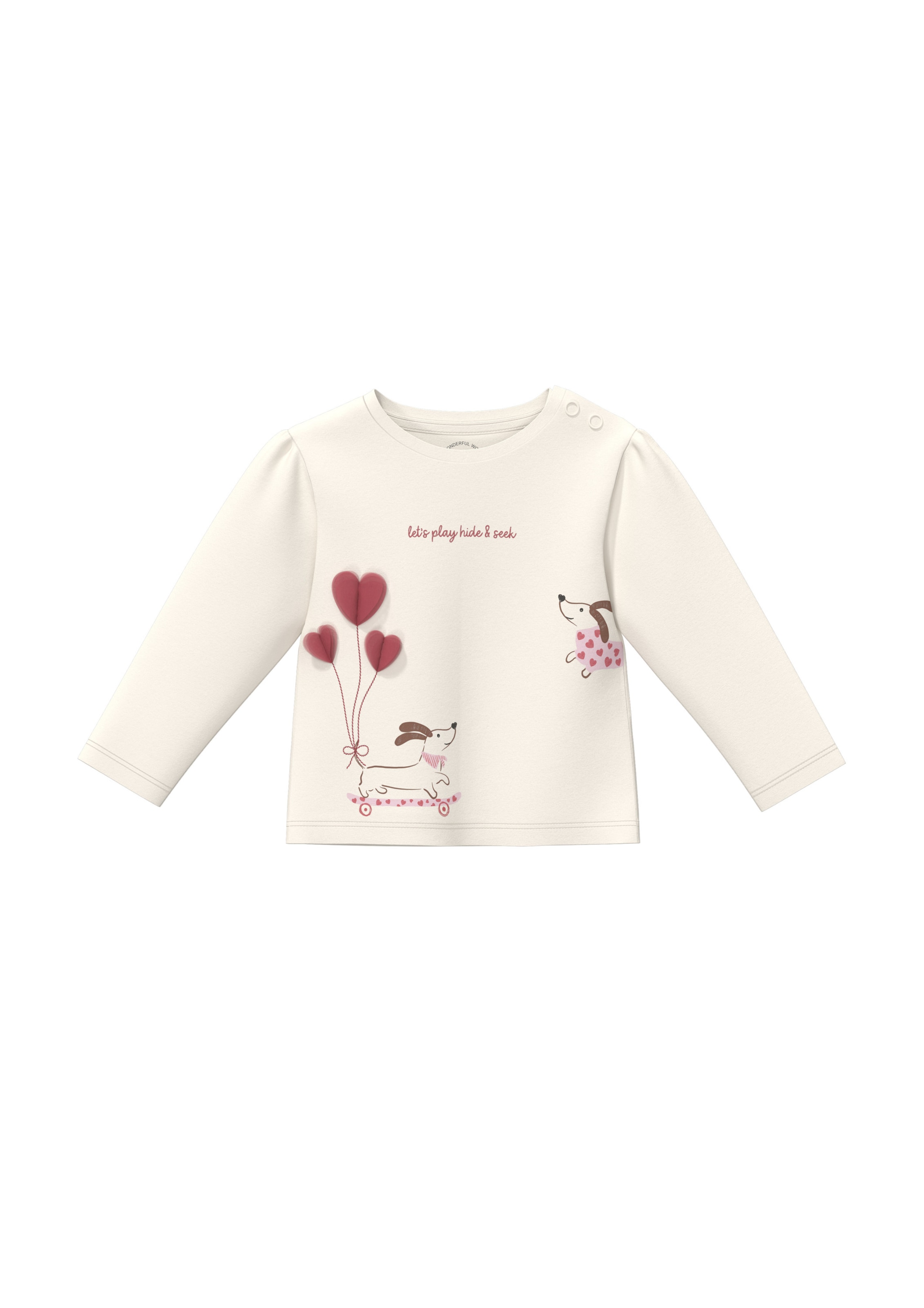 s.Oliver Shirt in Beige: Vorderseite