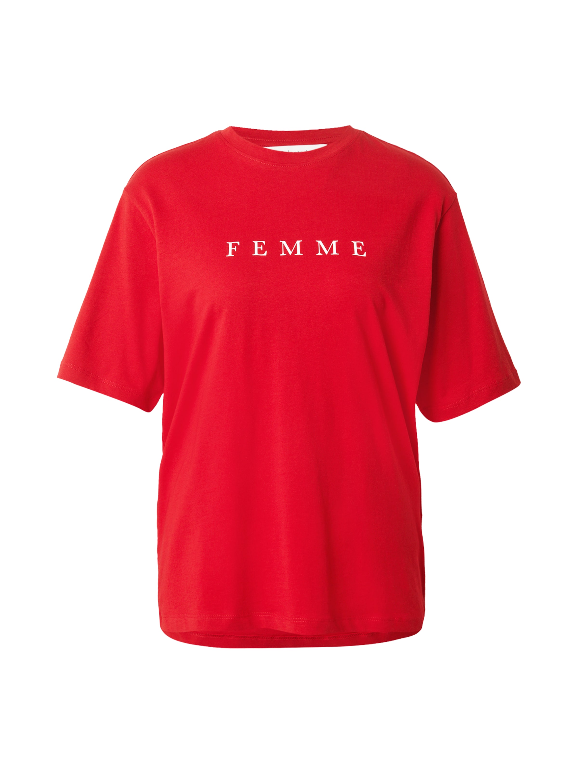 SELECTED Μπλουζάκι 'SLFVILJA' σε κόκκινο: μπροστά