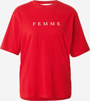 SELECTED - Camiseta 'SLFVILJA' en rojo: frente