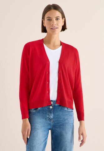 CECIL Strickjacke in Rot: Vorderseite