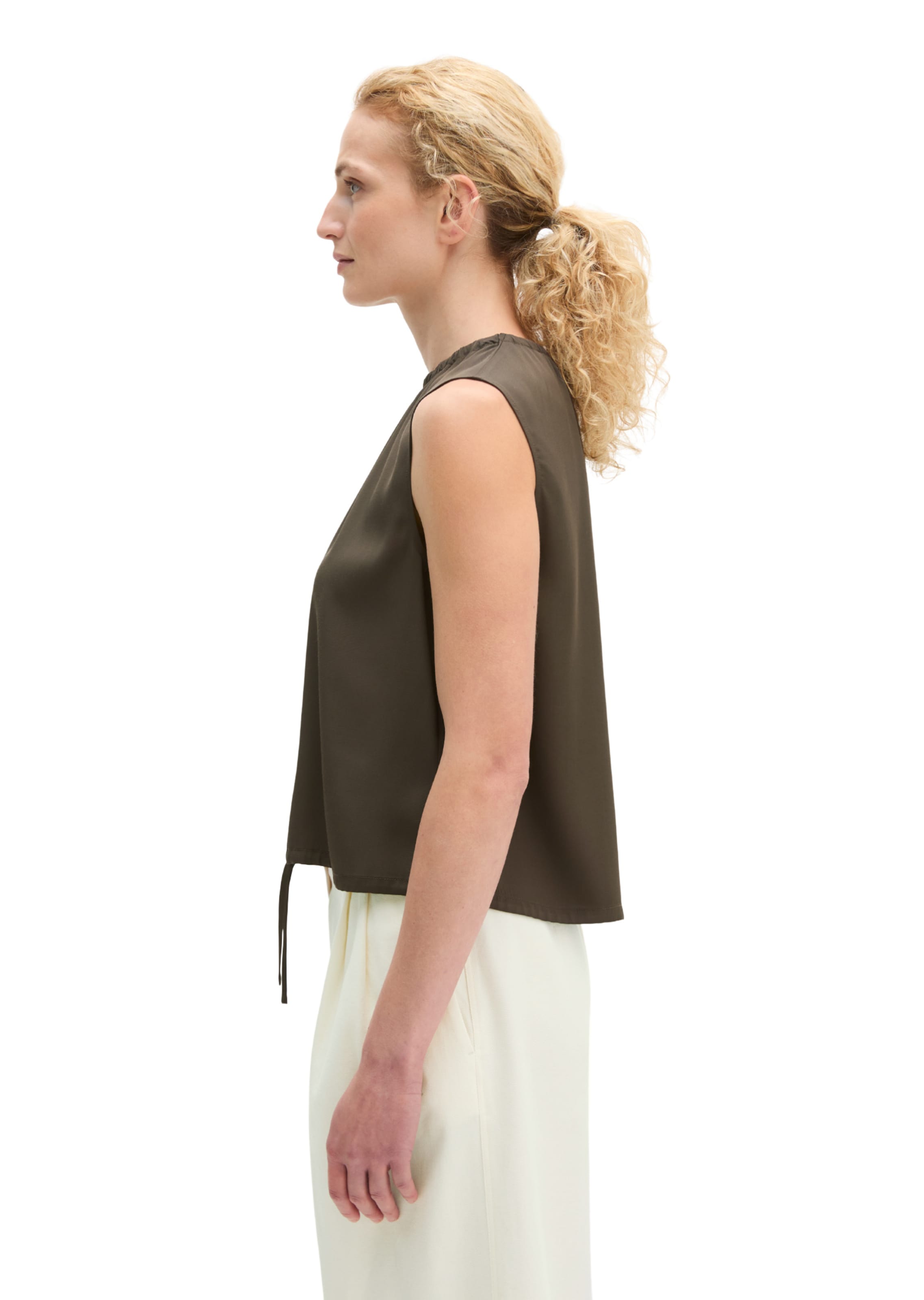 Marc O'Polo Bluse in Braun