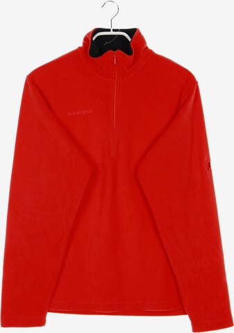 MAMMUT Sweatshirt & Zip-Up Hoodie in M in Red: front