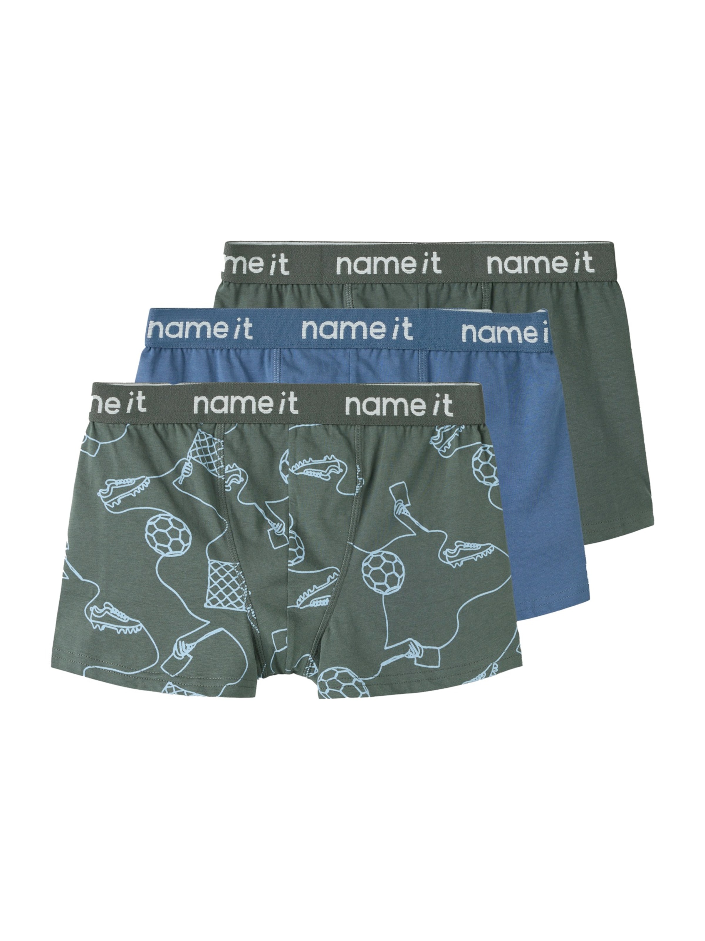 NAME IT Spodnjice 'NKMBOXER' | modra barva: sprednja stran