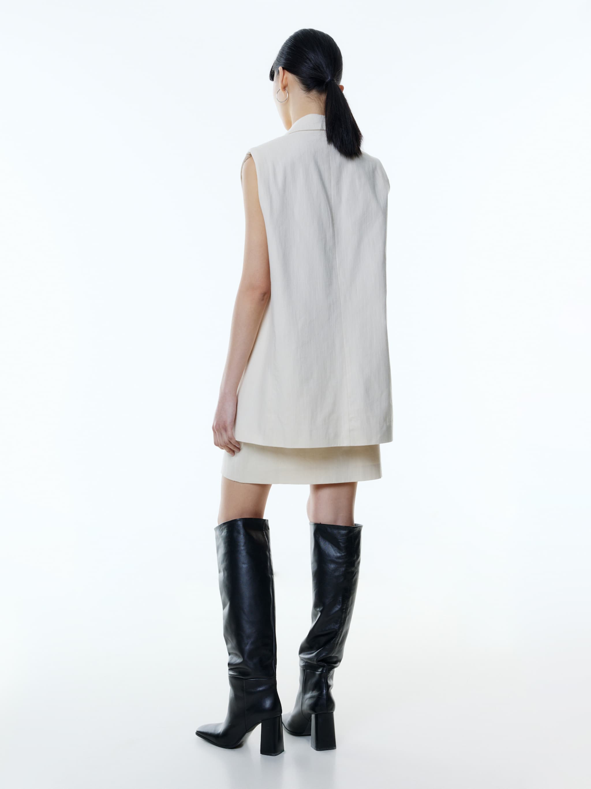 EDITED Producten Gilet 'Tayra' Crème
