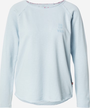 T-shirt 'Cathrina' LIEBLINGSSTÜCK en bleu : devant