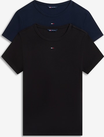 T-shirt 'ESSENTIAL' Tommy Jeans en bleu : devant