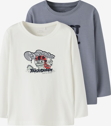 NAME IT Футболка 'NMMVUX' в Синий: спереди