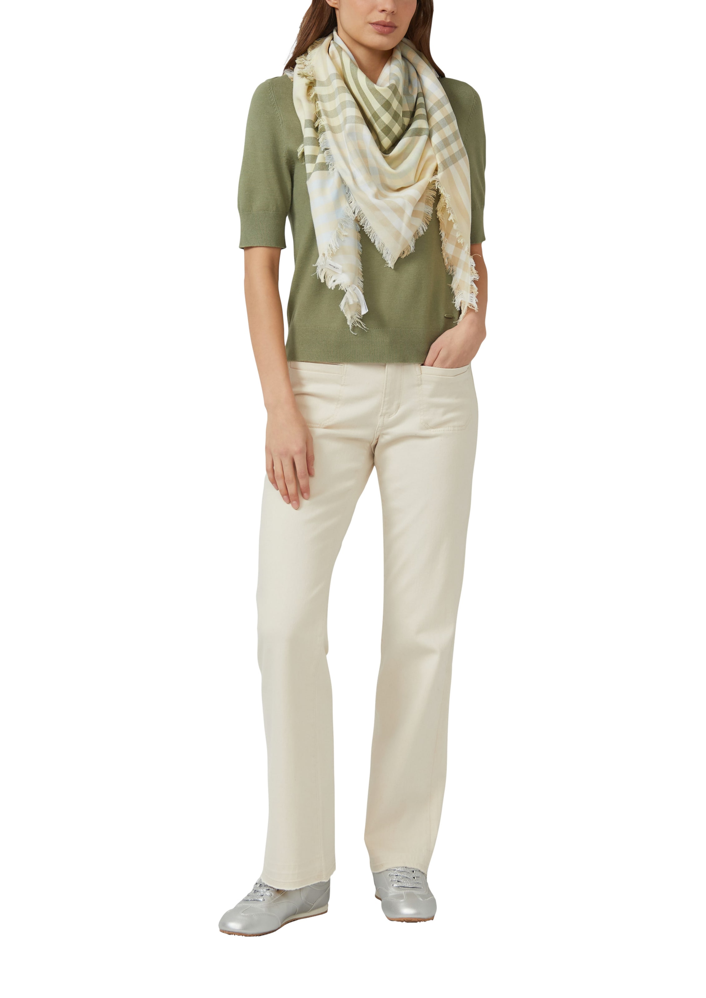 Écharpe s.Oliver en beige : devant