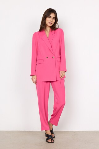 Soyaconcept - Blazer 'Gabi' em rosa