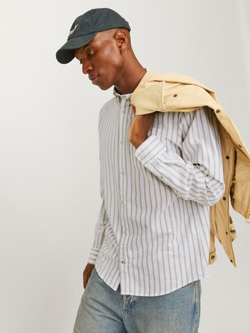 JACK & JONES Slim fit Skjorta i vit
