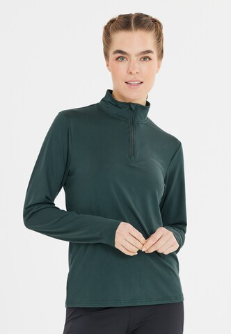 ENDURANCE Midlayer 'Aileen' in Grün: Vorderseite