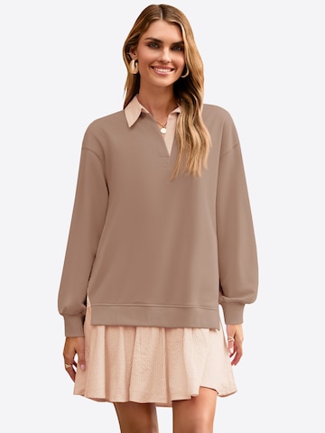 Rochie de la Imily Bela pe verde: față