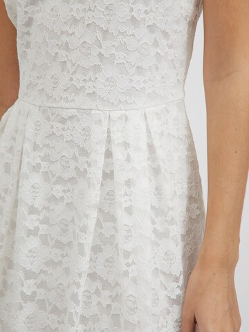 VILA Cocktail Dress 'Kalila' in White