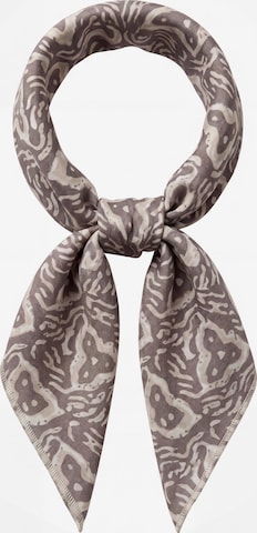 wundabaa Schal 'Voile Bandana 65 x 65' in Beige: Vorderseite