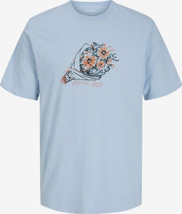 T-Shirt JACK & JONES en bleu : devant