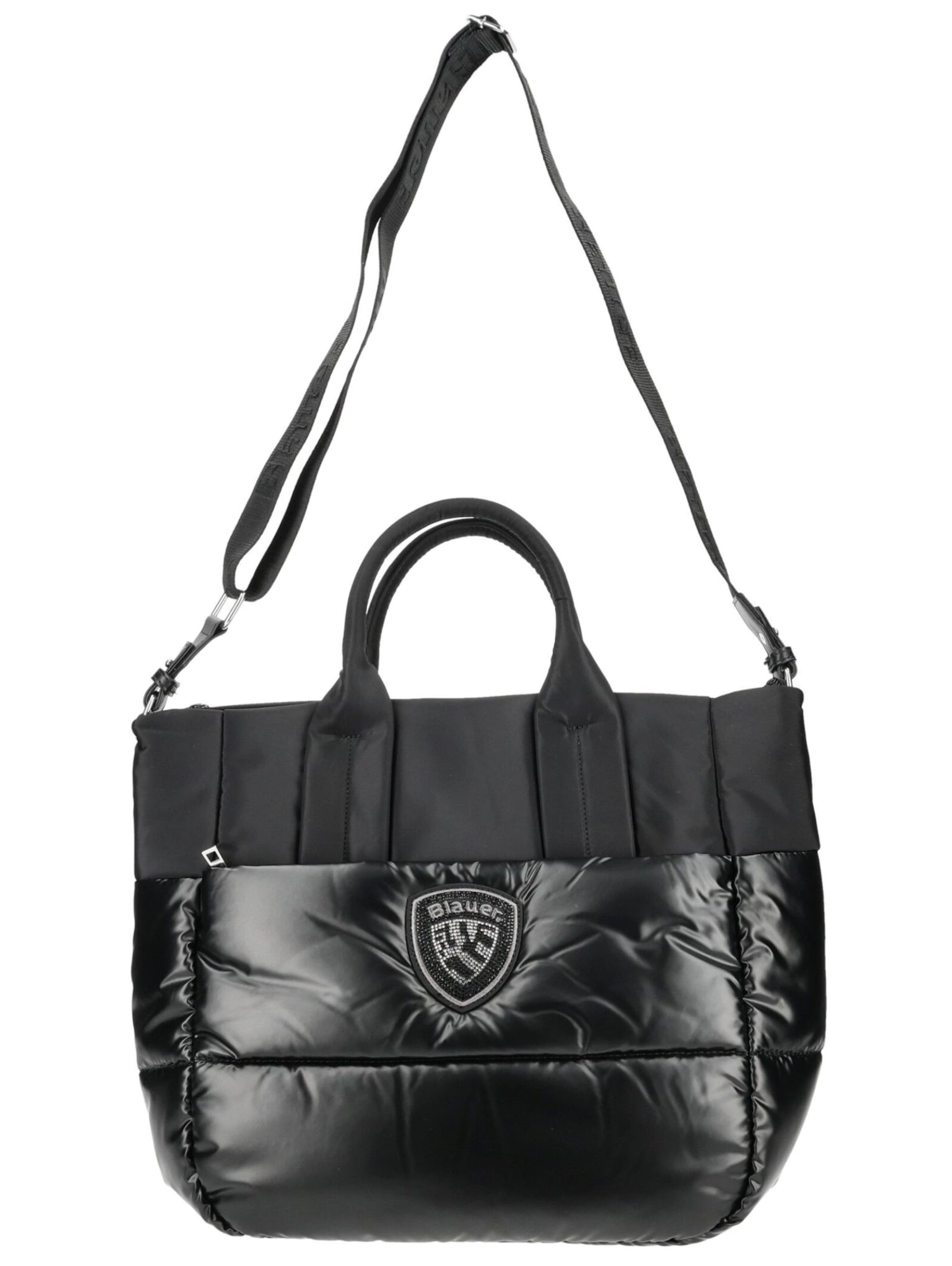 Shopper di Blauer.USA in nero: frontale