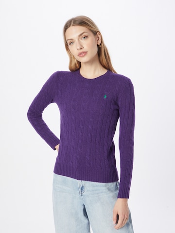 Pull-over 'JULIANNA' Polo Ralph Lauren en violet : devant
