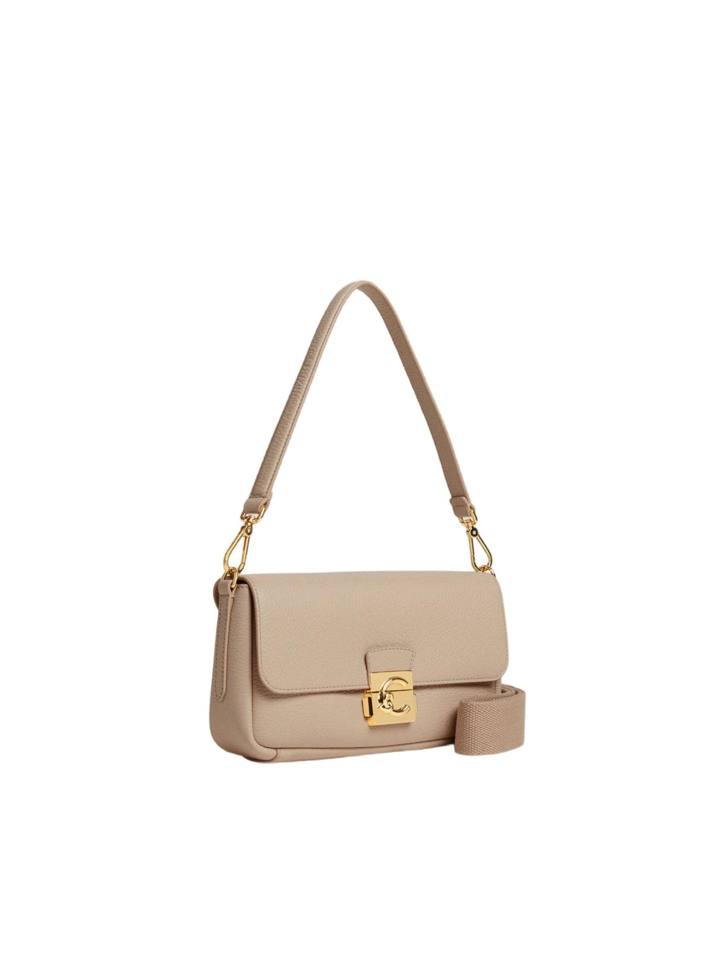 Coccinelle Handbag 'Me Lock S26 1' in Beige