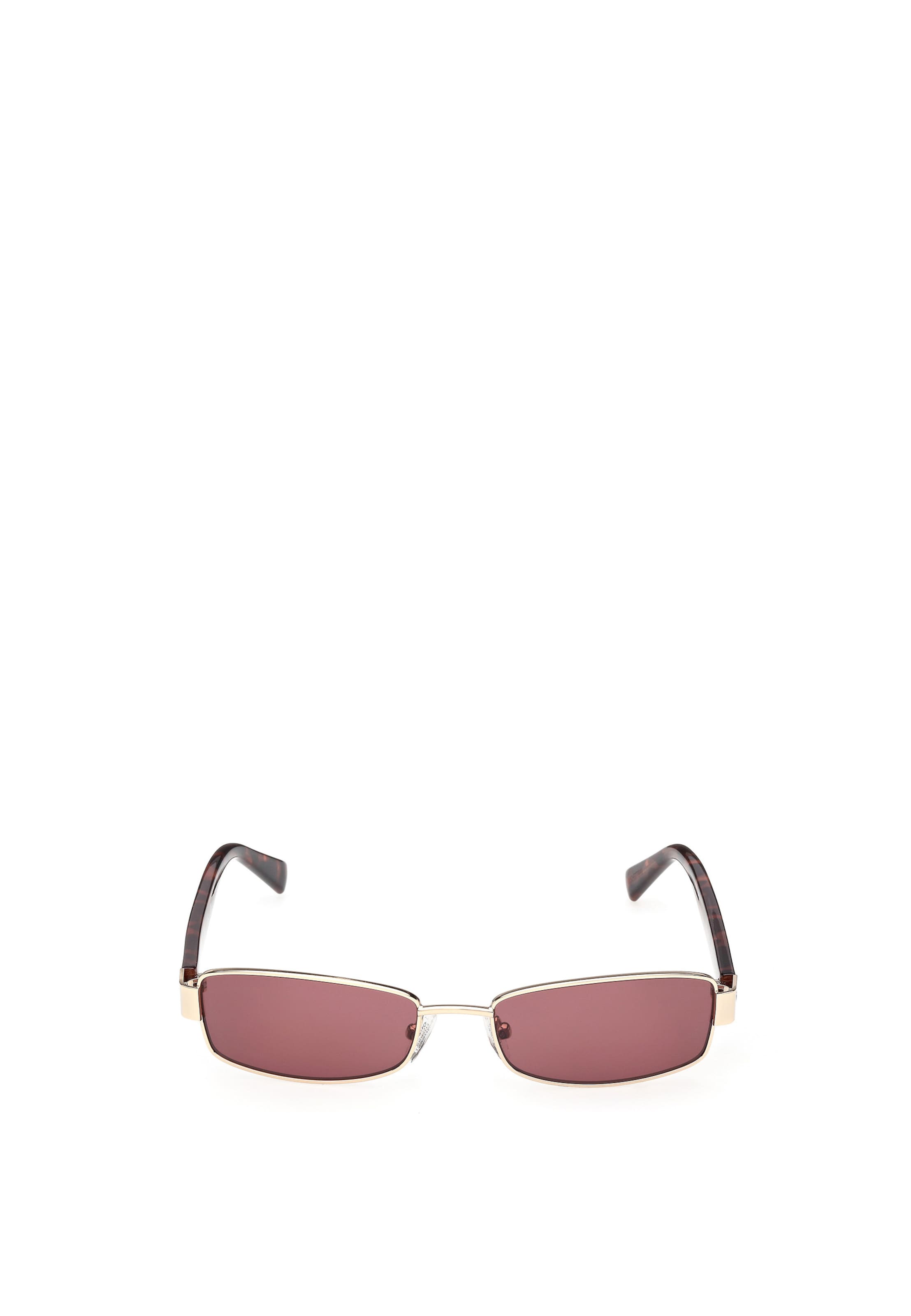 GUESS Sunglasses in Gold: front