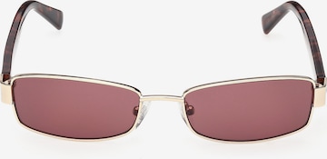 GUESS Sunglasses in Gold: front