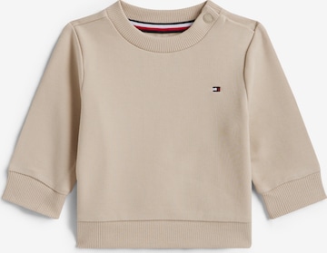 smėlio TOMMY HILFIGER Megztinis be užsegimo 'ESSENTIAL': priekis