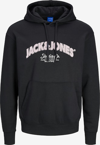 JACK & JONES Sweatshirt 'JORBRONX' in Black: front