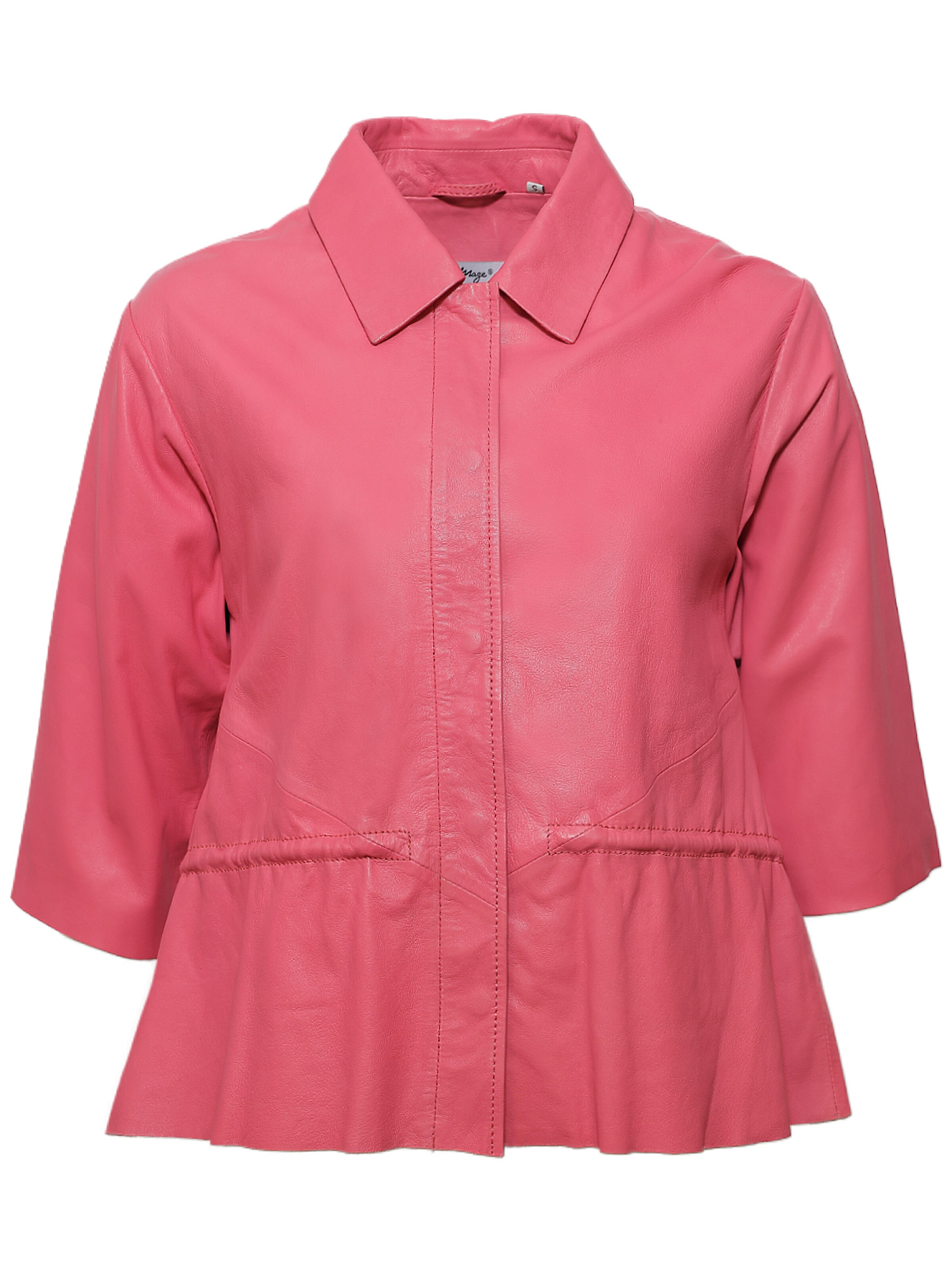 Maze Blouse in Roze: voorkant